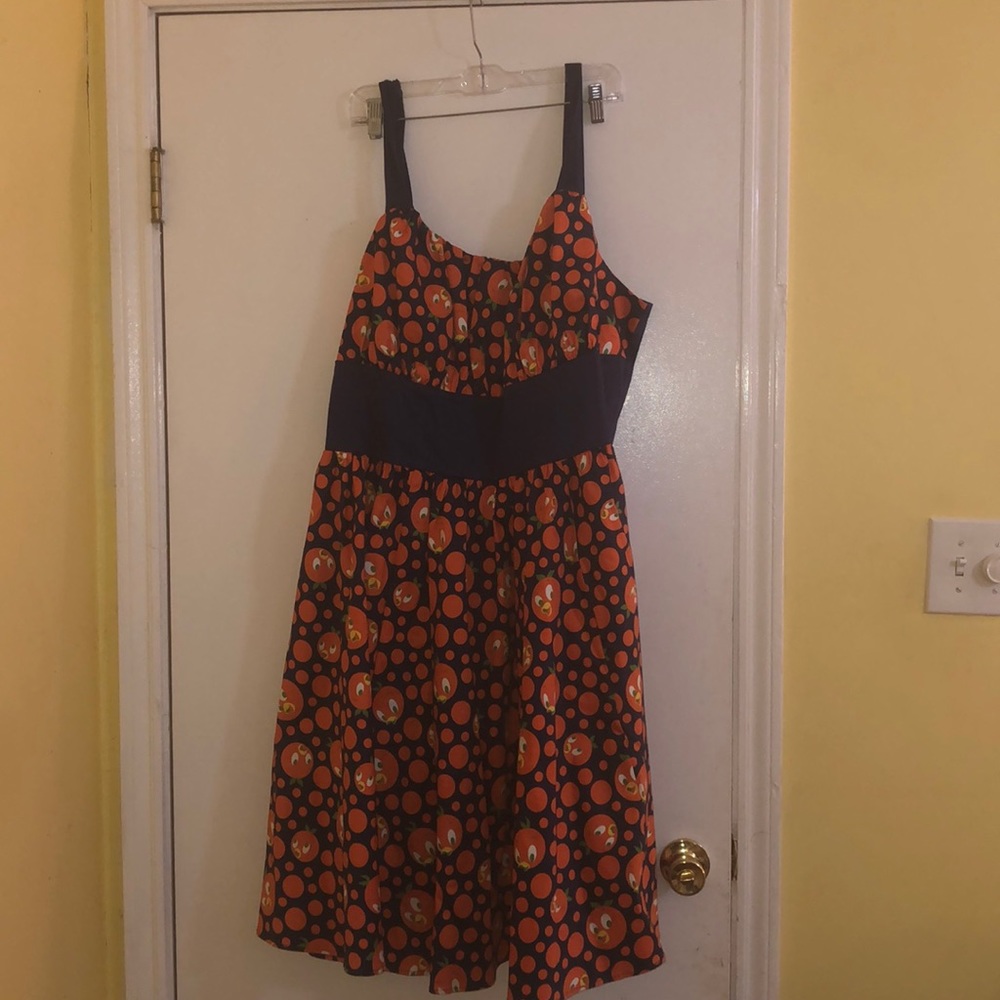 Disney Park Orange Bird Dress